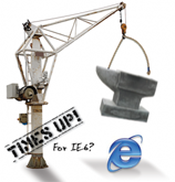 Times is Up for IE6