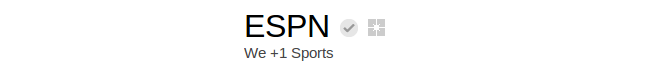 ESPN Tagline