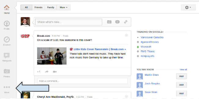 Google+ Circles